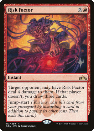 Risk Factor (Promo Pack) [Guilds of Ravnica Promos] 
