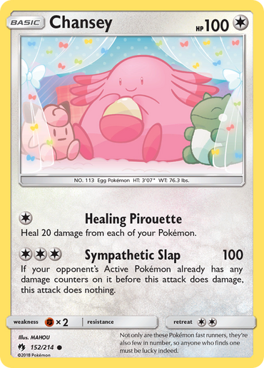 Chansey (152/214) [Sun &amp; Moon: Lost Thunder] 