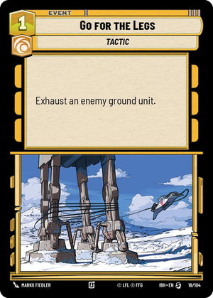 Go for the Legs (18/104) (18/104) [Intro Battle: Hoth]