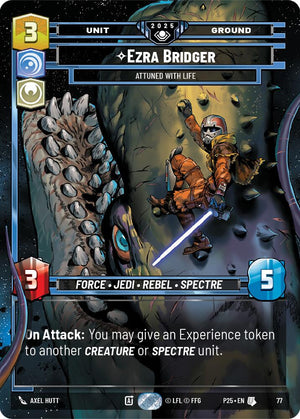 Ezra Bridger (77) - Attuned With Life (77) [Organized Play Promos]