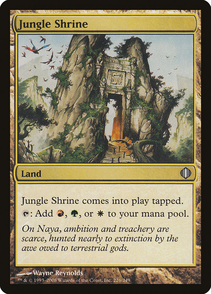 Jungle Shrine [Shards of Alara] 