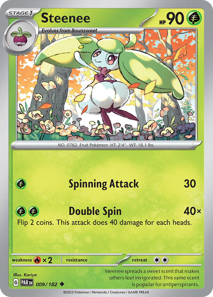 Steenee (009/182) [Scarlet & Violet: Paradox Rift] 