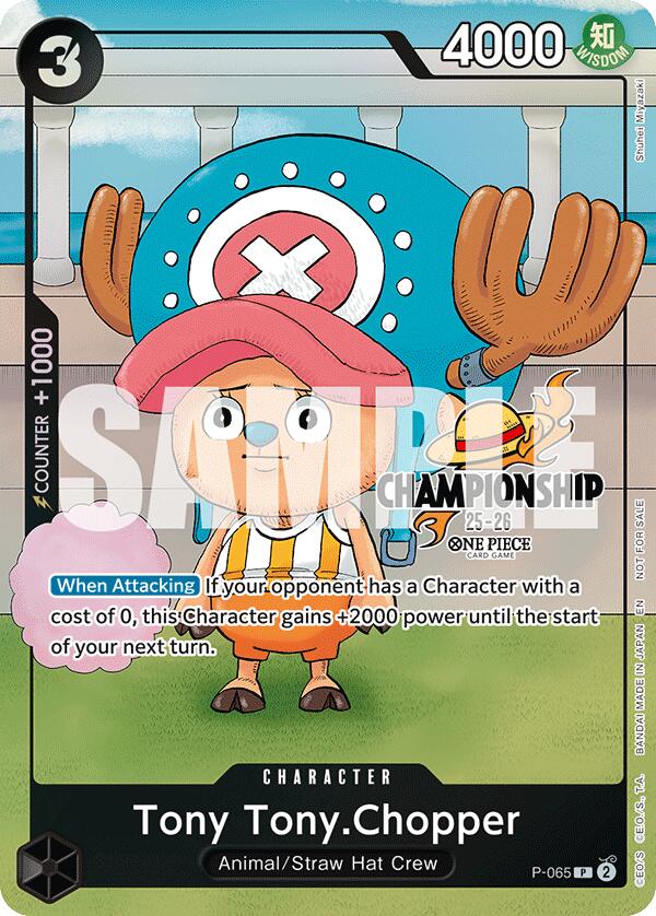 Tony Tony.Chopper (CS 25-26 Event Pack Finalist Ver.) [One Piece Promotion Cards]