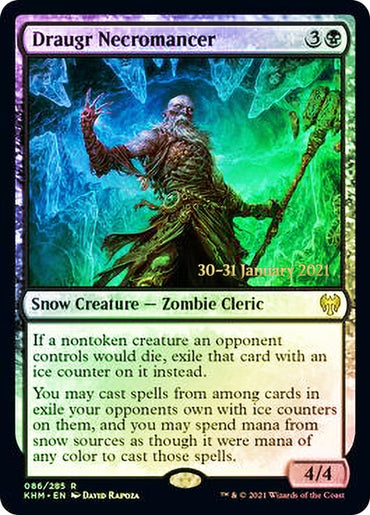 Draugr Necromancer [Kaldheim Prerelease Promos]