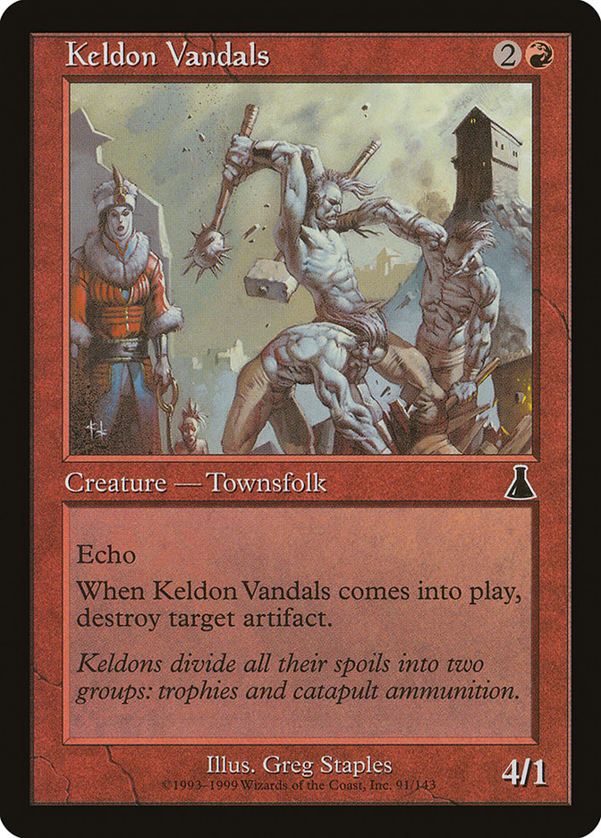 Keldon Vandals [Urza's Destiny]