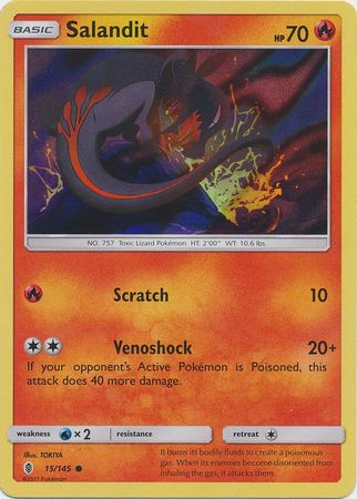 Salandit (15/145) (Promo Collection) [Sun & Moon: Guardians Rising] 