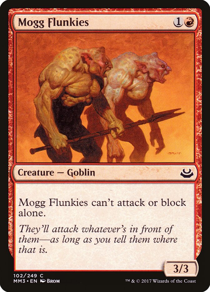 Mogg Flunkies [Modern Masters 2017] 