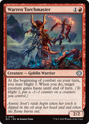 Warren Torchmaster [Lorwyn Eclipsed]