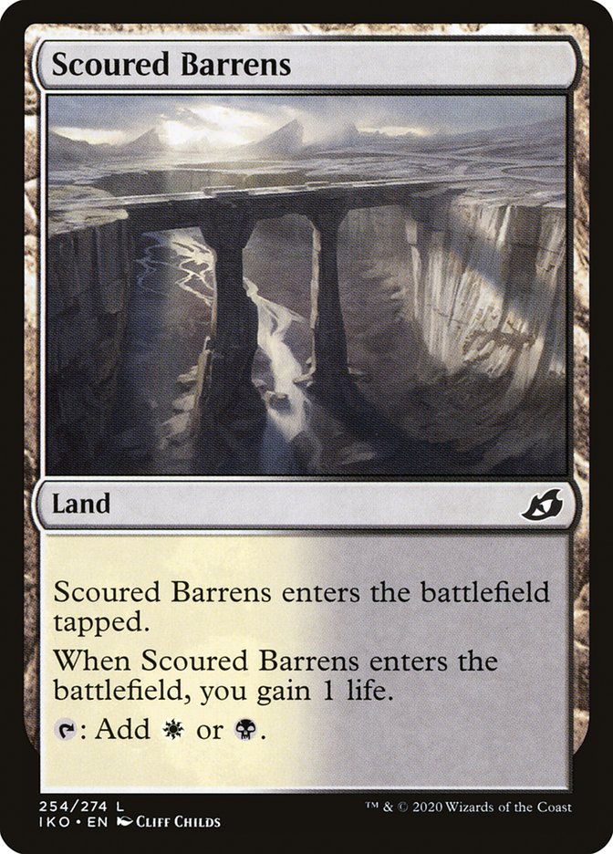 Scoured Barrens [Ikoria: Lair of Behemoths] 