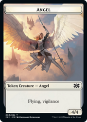 Faerie Rogue // Angel Double-Sided Token [Double Masters 2022 Tokens] 