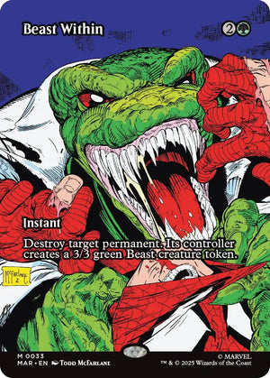 Beast Within (Borderless) [Marvel Universe: Eternal-Legal]