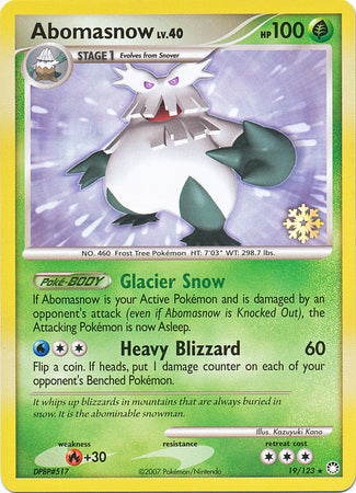 Abomasnow (19/123) [Countdown Calendar Promos] 