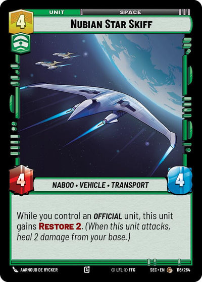 Nubian Star Skiff (116/264) (116/264) [Secrets of Power]