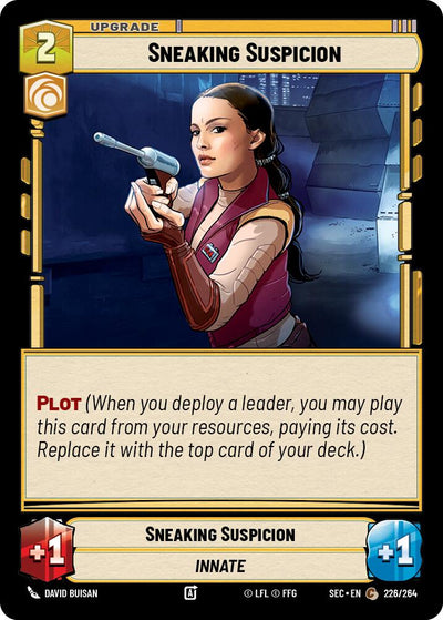 Sneaking Suspicion (226/264) (226/264) [Secrets of Power]