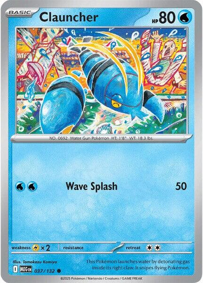 Clauncher (037/132) [Mega Evolution: Base Set]