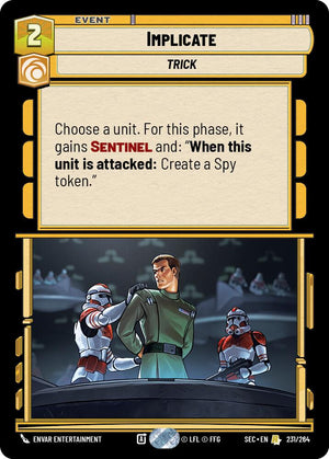 Implicate (231/264) (231/264) [Secrets of Power]