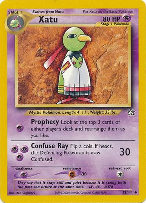 Xatu (52/111) [Neo Genesis Unlimited] 