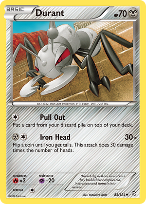 Durant (83/124) [Black &amp; White: Dragons Exalted] 