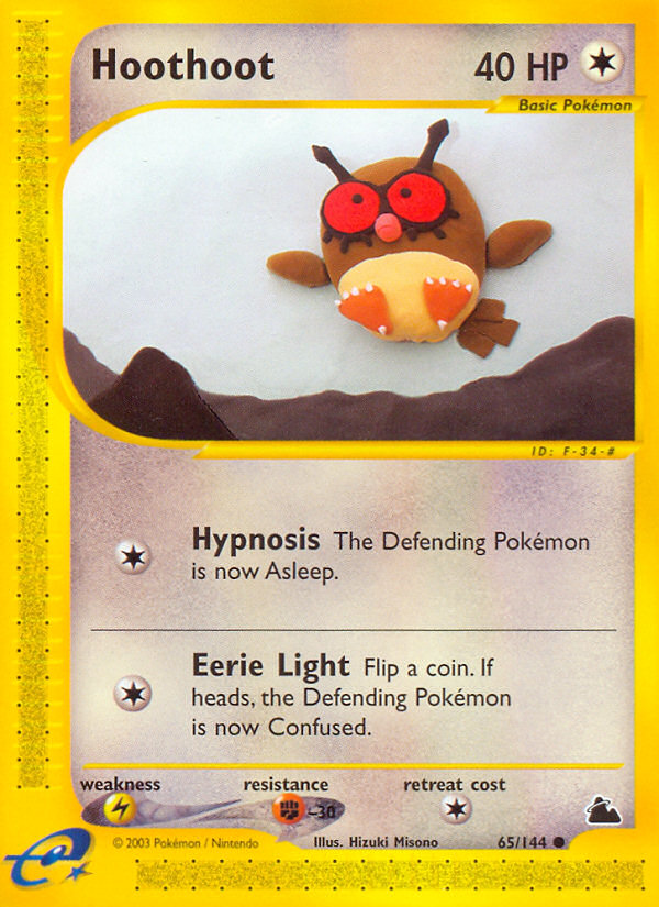 Hoothoot (65/144) [Skyridge] 