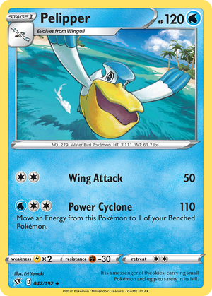 Pelipper (042/192) [Sword &amp; Shield: Rebel Clash] 