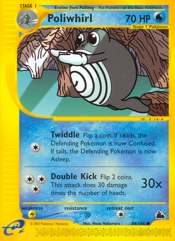 Poliwhirl (88/144) [Skyridge] 