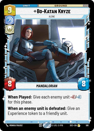 Bo-Katan Kryze - Katan Kryze - Alone (Foil) (561) (561) [Secrets of Power]