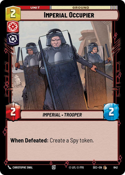 Imperial Occupier (642) (Foil) (642) [Secrets of Power]