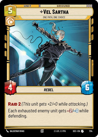 Vel Sartha - One Path, One Choice (Foil) (734) (734) [Secrets of Power]