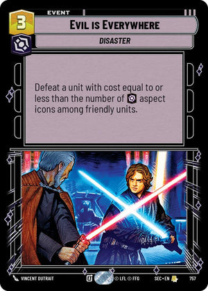 Evil is Everywhere (757) (Foil) (757) [Secrets of Power]