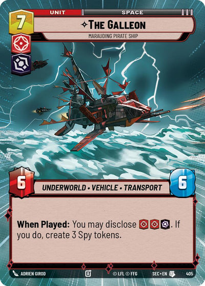 The Galleon - Marauding Pirate Ship (Hyperspace) (405) (405) [Secrets of Power]