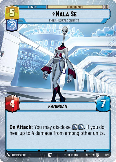 Nala Se - Chief Medical Scientist (Hyperspace Foil) (820) (820) [Secrets of Power]