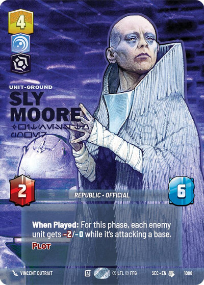 Sly Moore - Witness to Power (Prestige Foil) (1088) (1088) [Secrets of Power]