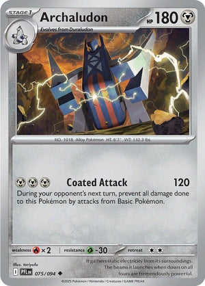 Archaludon (075/094) [Mega Evolution: Phantasmal Flames]