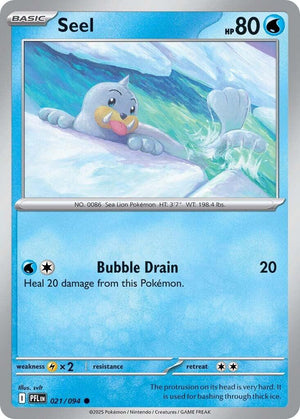 Seel (021/094) [Mega Evolution: Phantasmal Flames]