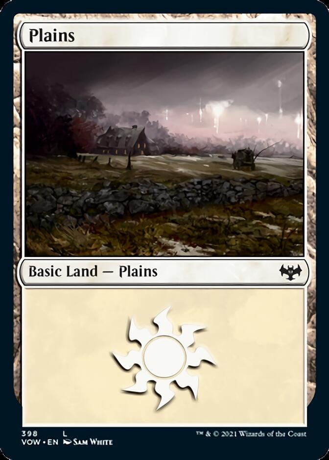 Plains (398) [Innistrad: Crimson Vow] 