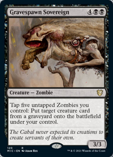 Gravespawn Sovereign [Innistrad: Midnight Hunt Commander] 