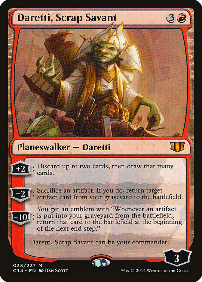 Daretti, Scrap Savant [Order 2014] 