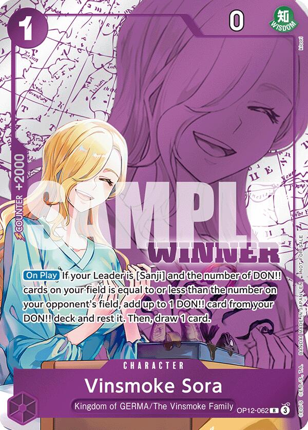 Vinsmoke Sora (Winner Pack 2026 Vol. 1) [One Piece Promotion Cards]