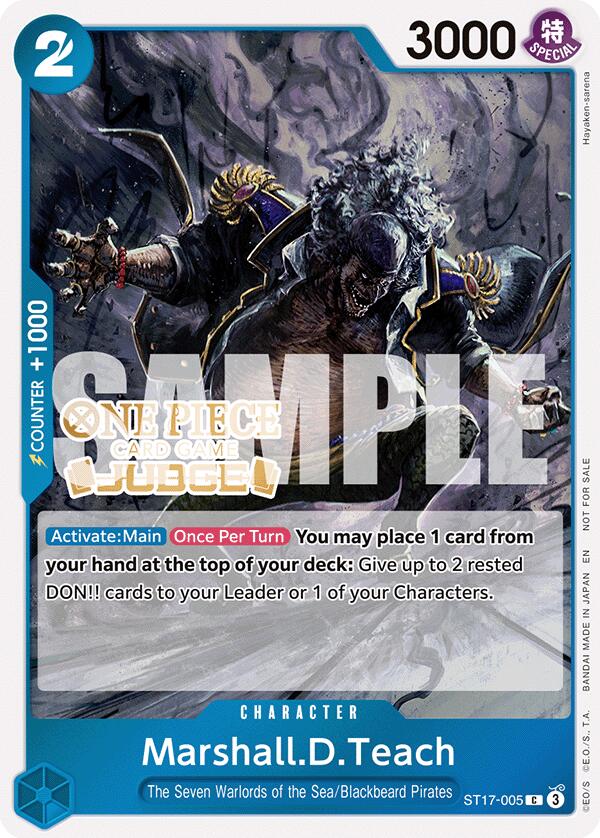 Marshall.D.Teach (Judge Pack Vol. 7) [One Piece Promotion Cards]
