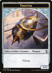 Elemental // Thopter (026) Double-Sided Token [Order 2018 Tokens] 