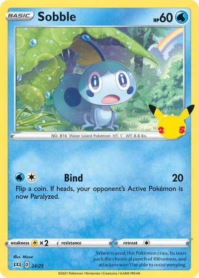 Sobble (24/25) [McDonald's 25th Anniversary] 