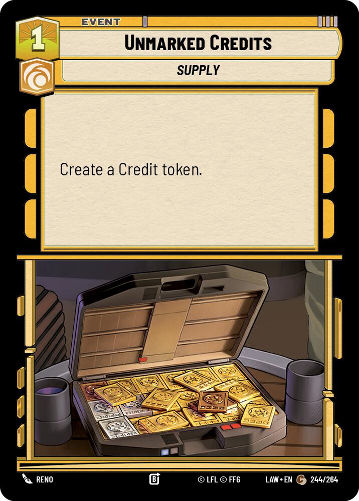 Unmarked Credits (244/264) (244/264) [A Lawless Time]