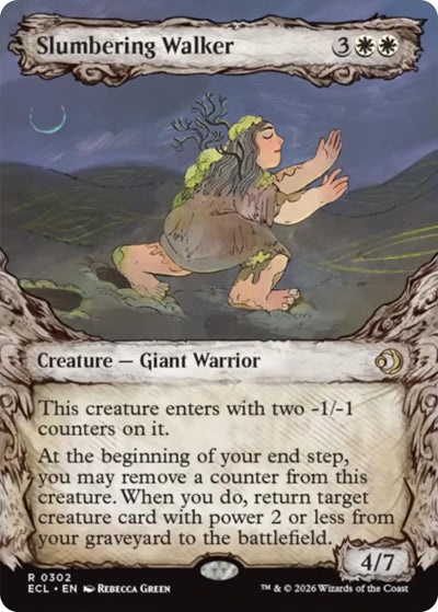 Slumbering Walker (Showcase) [Lorwyn Eclipsed]