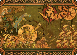Chronicle of Victory Art Card (Gold-Stamped Signature) [Lorwyn Eclipsed Art Series]