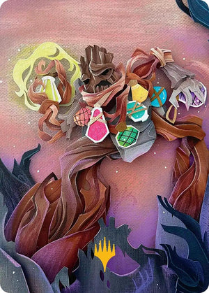 Painter's Servant Art Card (Gold-Stamped Planeswalker Symbol) [Lorwyn Eclipsed Art Series]