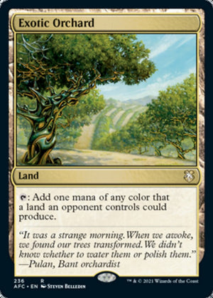 Exotic Orchard [Dungeons &amp; Dragons: Adventures in the Forgotten Realms Commander] 