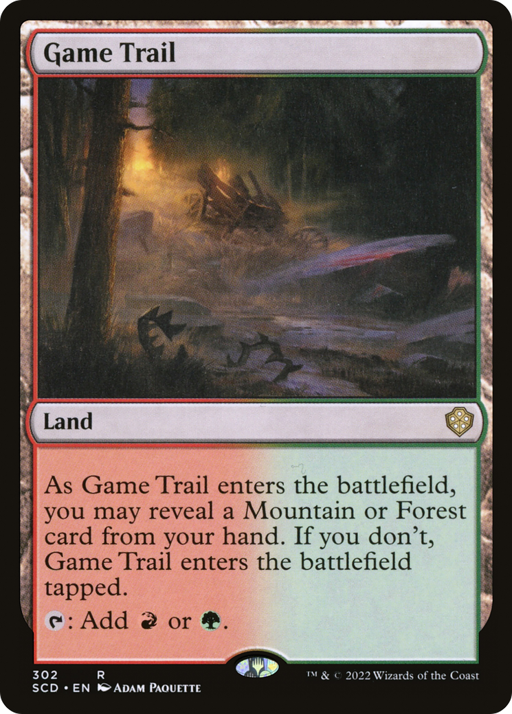 Game Trail [Starter Commander Decks] 