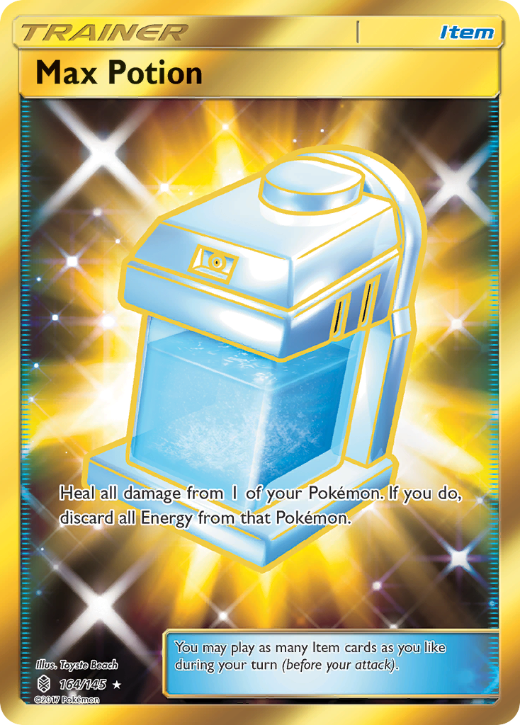 Max Potion (164/145) [Sun & Moon: Guardians Rising] 