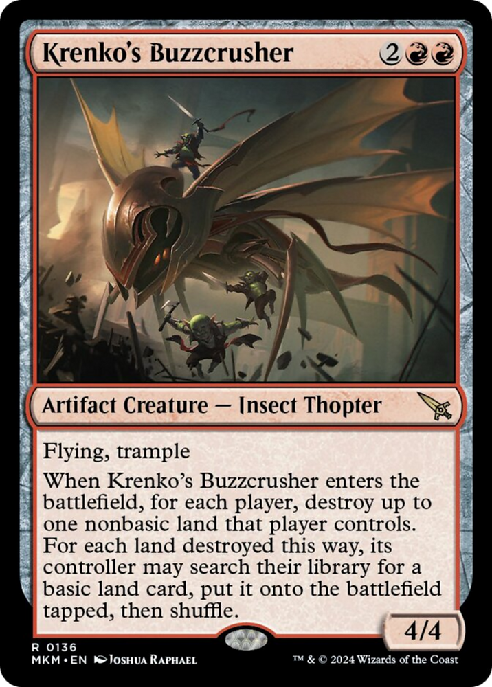 Krenko's Buzzcrusher [Murders at Karlov Manor] 