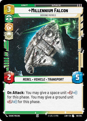 Millennium Falcon - Dodging Patrols (68/264) (68/264) [A Lawless Time]
